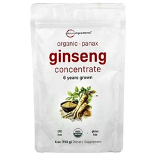 2 X Micro Ingredients, Organic Ginseng Concentrate, 4 oz (113 g)