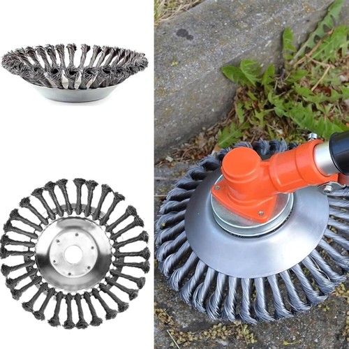 Wildkrautbürste Unkrautbürste Motorsense Freischneider Rundbürste 150 x 25.4mm.