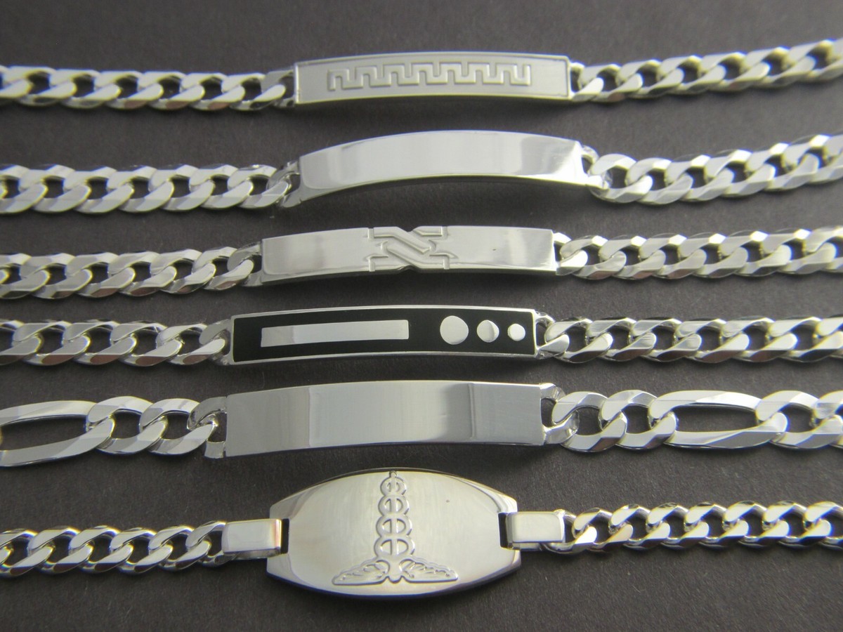アクセサリー OLD JOE-EXCLUSIVE ID BRACELET SILVER925 RUBENS (ID BRACELET) - OJ-AC05 – OLD JOE BRAND