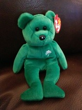 TY ERIN the IRISH BEAR BEANIE BABY - MINT with MINT TAG