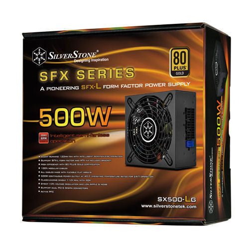 Silverstone SST-SX500-LG SFX-L Form Factor 500W Modular Power Suppl - Picture 5 of 5