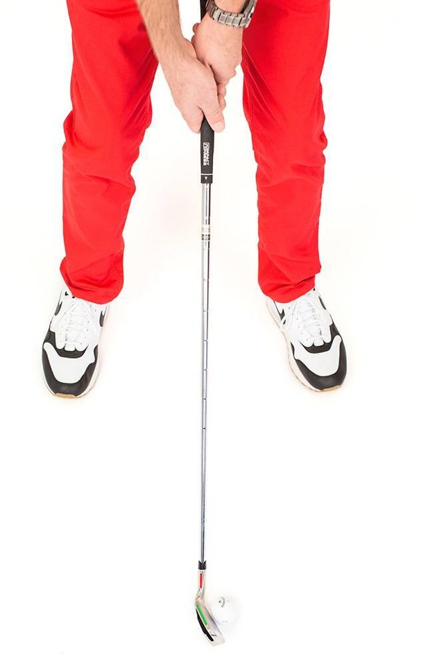 New Impact Press Golf Swing Training Aid eBay