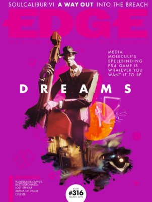 EDGE March 2018 #316 Dreams Media Molecule PS4 Playerunknown s Battlegrounds NEW
