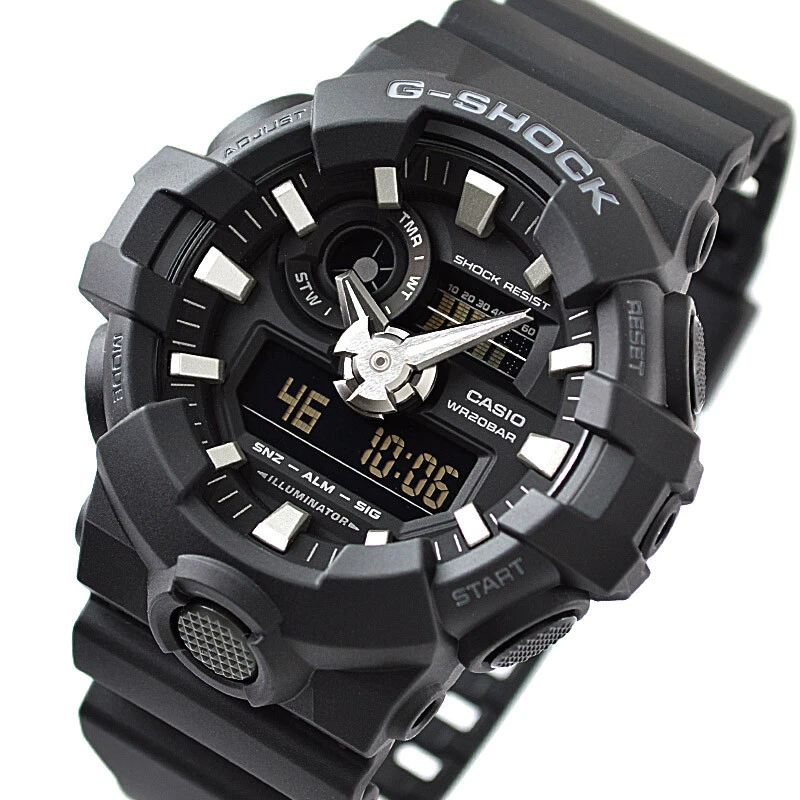 CASIO G-SHOCK GA-700-1BJF Analog & Digital Watch GA-700-1B Men's CASIO G-SHOCK GA-700-1BJF Analog & Digital Watch GA-700-1B Men's
