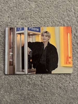 BTS Permission To Dance On Stage Yoongi Suga Official Mini Photocard 3/8