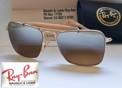 RARE NEW OLD STOCK VINTAGE RAY BAN CARAVAN BL USA BAUSCH&LOMB NOS