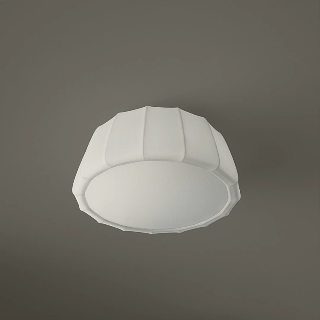 IKEA VARV White Canvas Ceiling Lamp eBay