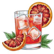 Wandtattoo Aufkleber Cocktail Wandaufkleber 18X18 cm Groß