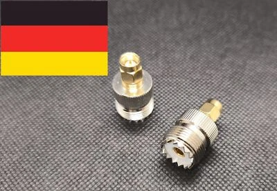 AMIDON SMA Stecker auf PL UHF Buchse SO239 für WLAN QO100, Quancheng SDR oder Lora