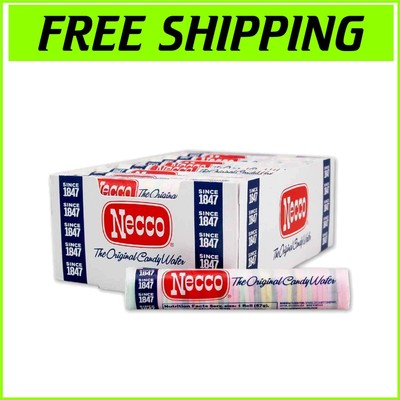 The Original Retro Wafer Candy Display - 24 Rolls of Assorted Holiday Flavors