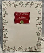 Christmas Pine Stationery - 100 Sheets - Letterhead 8.5" x 11" - 634680742112