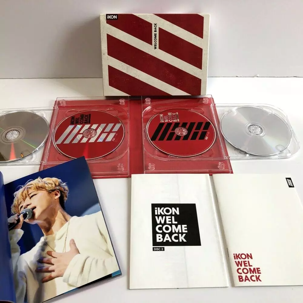 iKON WELCOME BACK CD+DVD+PHOTOBOOK