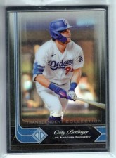 2021 Topps Transcendent Collection Icons CODY BELLINGER #28 SILVER FRAMED 95/95