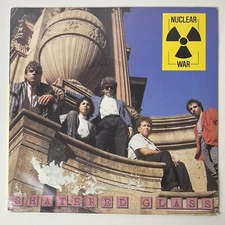 NUCLEAR WAR- Shattered Glass LP Vinyl Record PRIVATE LABEL WMP-1986 SEALED