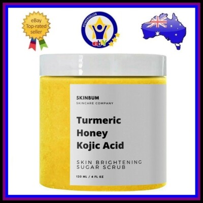 Skin Whitening Dark Spots Lightening Acne Brightening Turmeric Honey Kojic Acid
