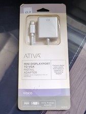 ATIVA Mini DisplayPort to VGA PIGTAIL ADAPTER 529-671