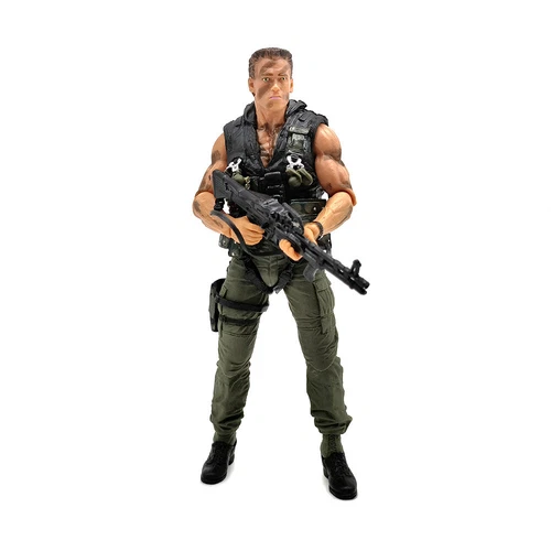 NECA Ultimate Commando John Matrix Arnold Schwarzenegger 18cm Actionfigur Modell - Bild 10 von 19