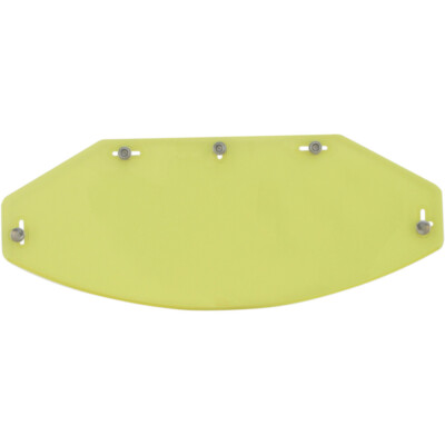 AFX Vintage 5-Snap Helmet Shield - Flat - Yellow
