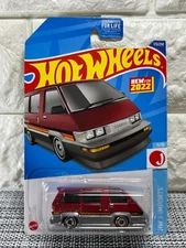Hot Wheels HW J-Imports 7/10 1986 Toyota Van 173/250 New For 2022 Red