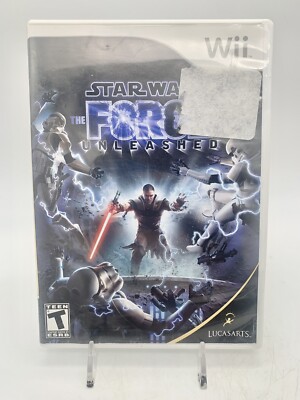 Star Wars Force Unleashed Wii CIB Complete Game Tested Clean VGC Tested