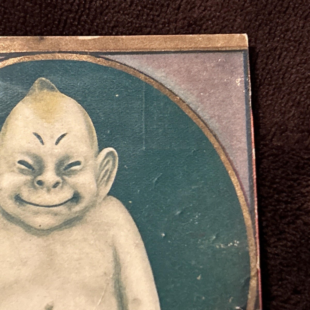 1908 BILLIKEN, GRIN AND BEGIN TO WIN, CUTE CHARM, CHICAGO UNUSED