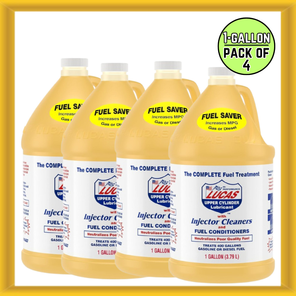 10013 1 Gallon Upper Cylinder Lubricant Fuel Treatment (4 Pa