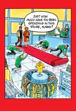 Red Carpet Funny Birthday Card - Greeting Card by Nobleworks by Nobleworks