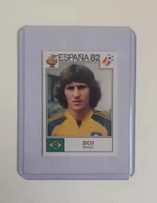 World Cup Espana 82 Zico Brazil Panini Sticker #375