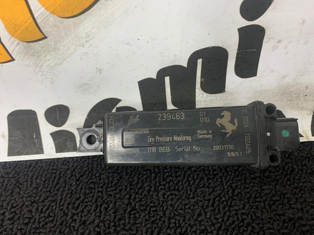 2014 Maserati GranTurismo Tire Pressure Monitoring Sensor Unit