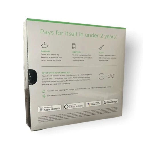 ⭐️ Termostato inteligente programable Wifi ecobee3 Lite pantalla táctil funciona con Siri⭐ - Imagen 13 de 15