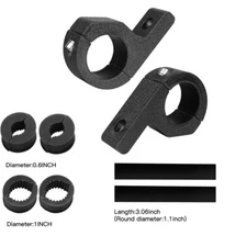 2PC Off-Road LED Light Bar Clamp Mounting Kit for ATVs and Truck Boat Marine UTV