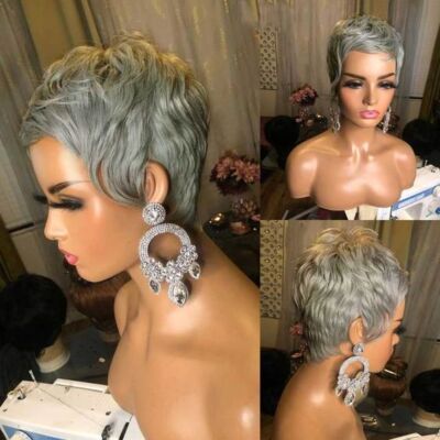 Sexy Short Pixie cut Wigs Synthetic Short Wigs for Women Party Wigs Heat Safe