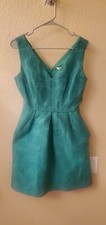 Womens Green J Crew Dress With Side Pockets Size 4