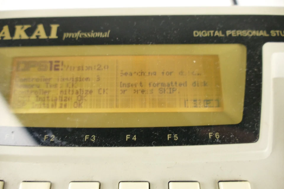 Akai DPS12 Digital Personal Studio Display-Fehler Bastler ohne H-Disc Hi-4716 - Bild 2 von 4