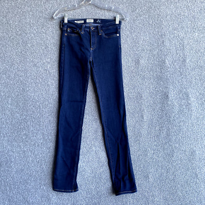 Adriano Goldschmied Women's Size 24 The Prima Mid-Rise Cigarette Stretch Jeans