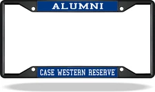 Case Western Reserve ALUMNI Black License Plate Frame