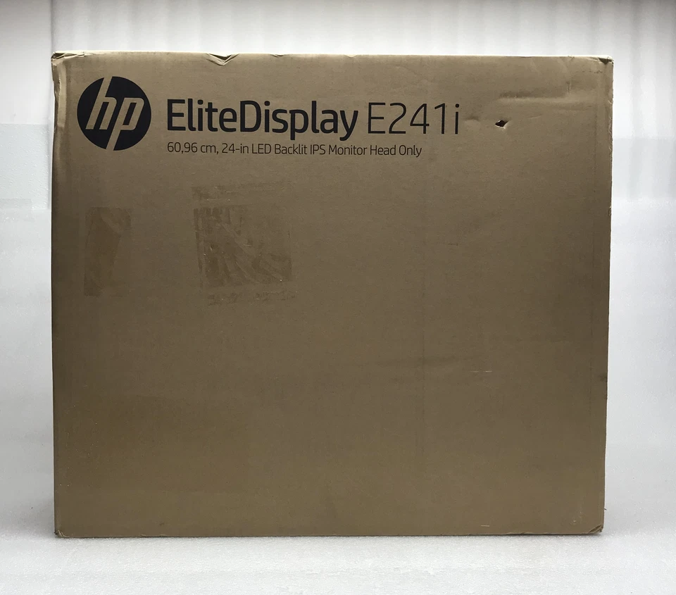 HP EliteDisplay E241i 60,96 cm, 24-in LED Backlit IPS Monitor Head Only New - Image 3 of 4