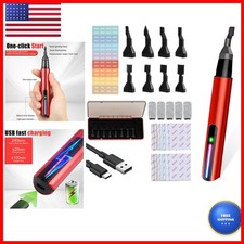 Podhey Mrs322 Mini Detail Sander Pen Usb Quick Charge 8pc Sandpaper 3-speed Podhey Mrs322 Mini Detail Sander Pen Usb Quick Charge 8pc Sandpaper 3-speed
