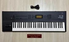 Korg X3 61-Key Keyboard Synthesizer Music Workstation with Power Cable