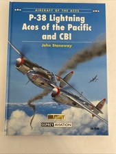 P-38 Lightning Aces of the Pacific and CBI by John Stanaway Hardcover