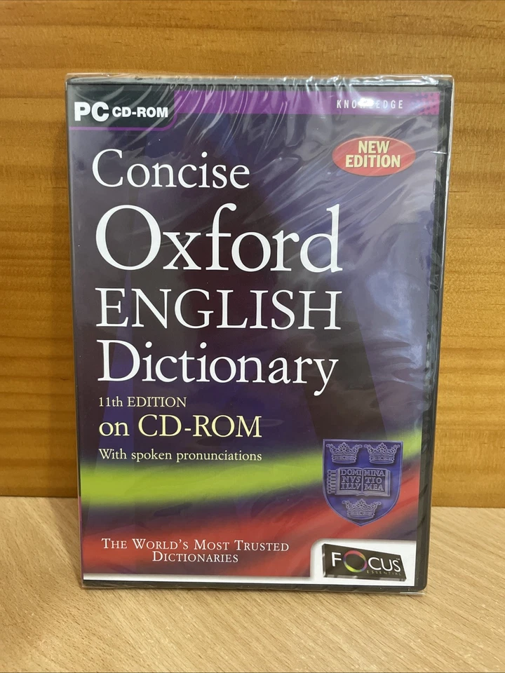Focus Concise Oxford English Dictionary 11th Edition PC CD ROM NEW - Image 1 of 4