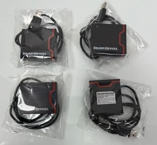 4 Pcs Delkin Devices USB 3.0 Dual Slot SD UHS-II CF Memory Card Reader Black