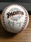 TONY GWYNN SIGNED AUTOGRAPHED SAN DIEGO PADRES LOGO BASEBALL!  HOF!