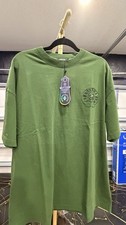 Chrome Hearts Mens Green Embroidered Logo Cre...