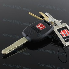 Red H Type R Mugen Key Fob Case Back Cover For Honda Civic Accord Fb6 Ge8 Si Jdm