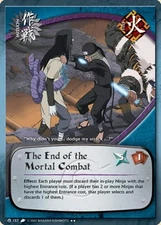 The End of the Mortal Combat - M-157 - Rare - Unlimited Edition - Diamond Foil R