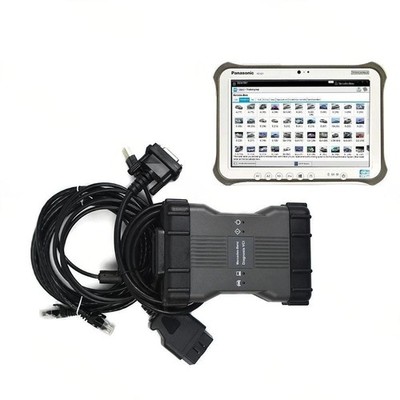 NewFor Mercedes MB Star C6 Doip Xentry Car 2026.03 Diagnostic Scanner with FZ-G1