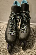 Vintage 90s Roller Derby Phantom Black Roller Blades Inline Skates Men/Women 7