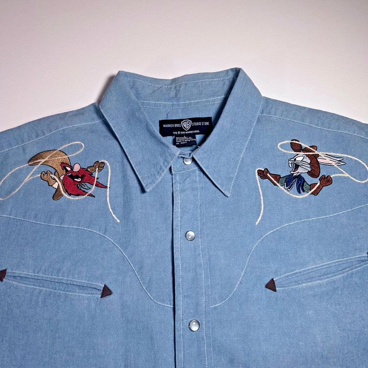25+ warner brothers denim shirt for sale | Updated Oct 2026