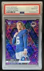 2025 Mosaic Jaxson Dart Rookie Variation RC Purple Scope Prizm #288 PSA 10